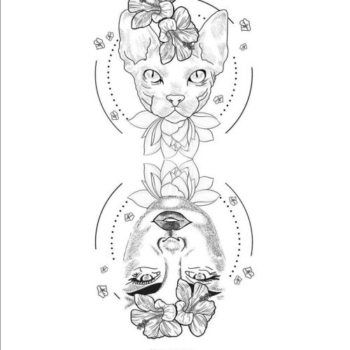 Custom Design by Graphic Mermaid at Juju Tattoo Studio South Norwood Croydon