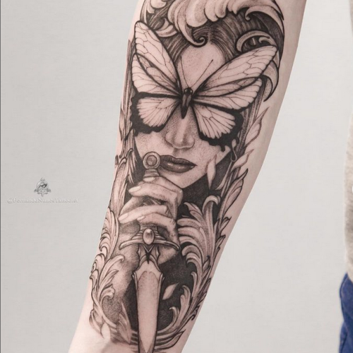 Custom Design by Juju Tattoo Studio South Norwood Croydon