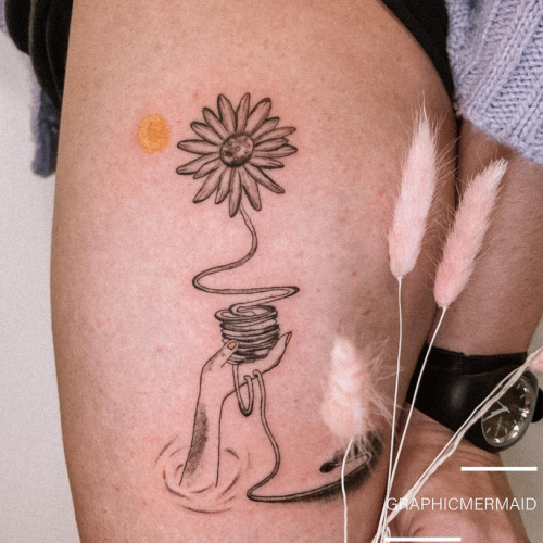 Design by Graphic Mermaid at Juju Tattoo Studio South Norwood Croydon