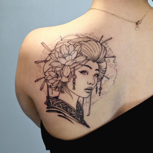 Custom Design by Juju Tattoo Studio South Norwood Croydon