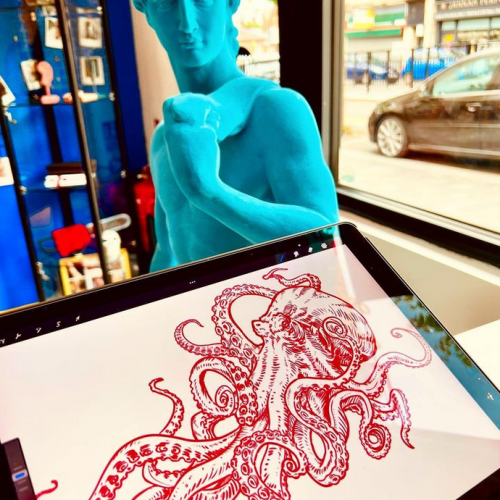 Custom Design by Juju Tattoo Studio South Norwood Croydon