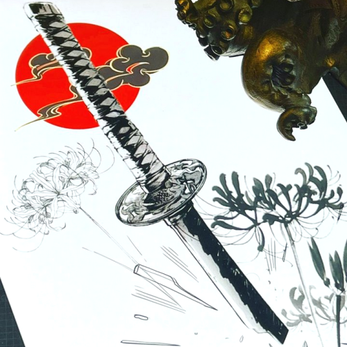 Custom Design by Juju Tattoo Studio South Norwood Croydon