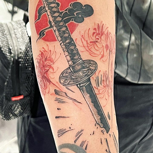 Custom Design by Juju Tattoo Studio South Norwood Croydon