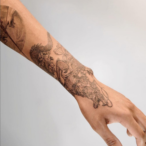 Custom Design by Juju Tattoo Studio South Norwood Croydon