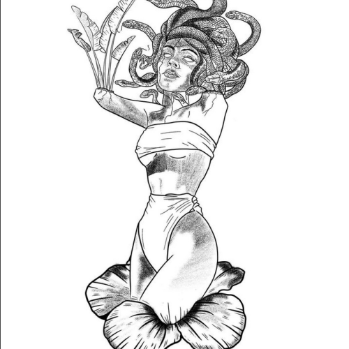 Design by Graphic Mermaid at Juju Tattoo Studio South Norwood Croydon