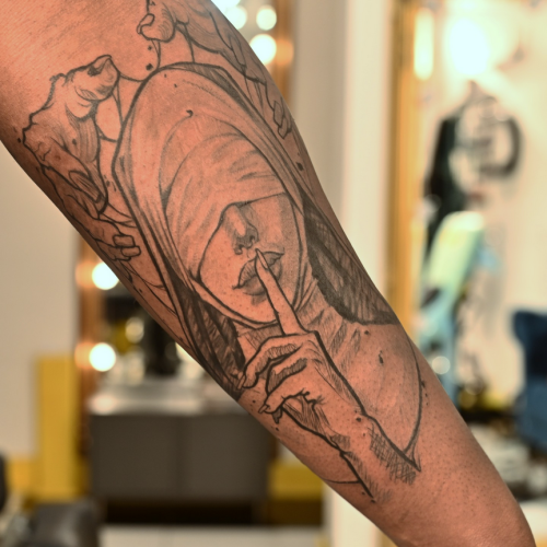 Custom Design by Juju Tattoo Studio South Norwood Croydon